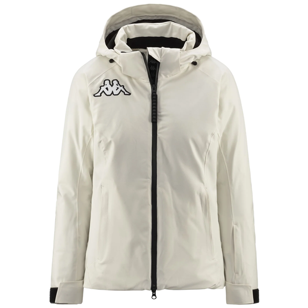 Maicol Sport. Giacca Sci KAPPA Donna 6CENTO 610 White